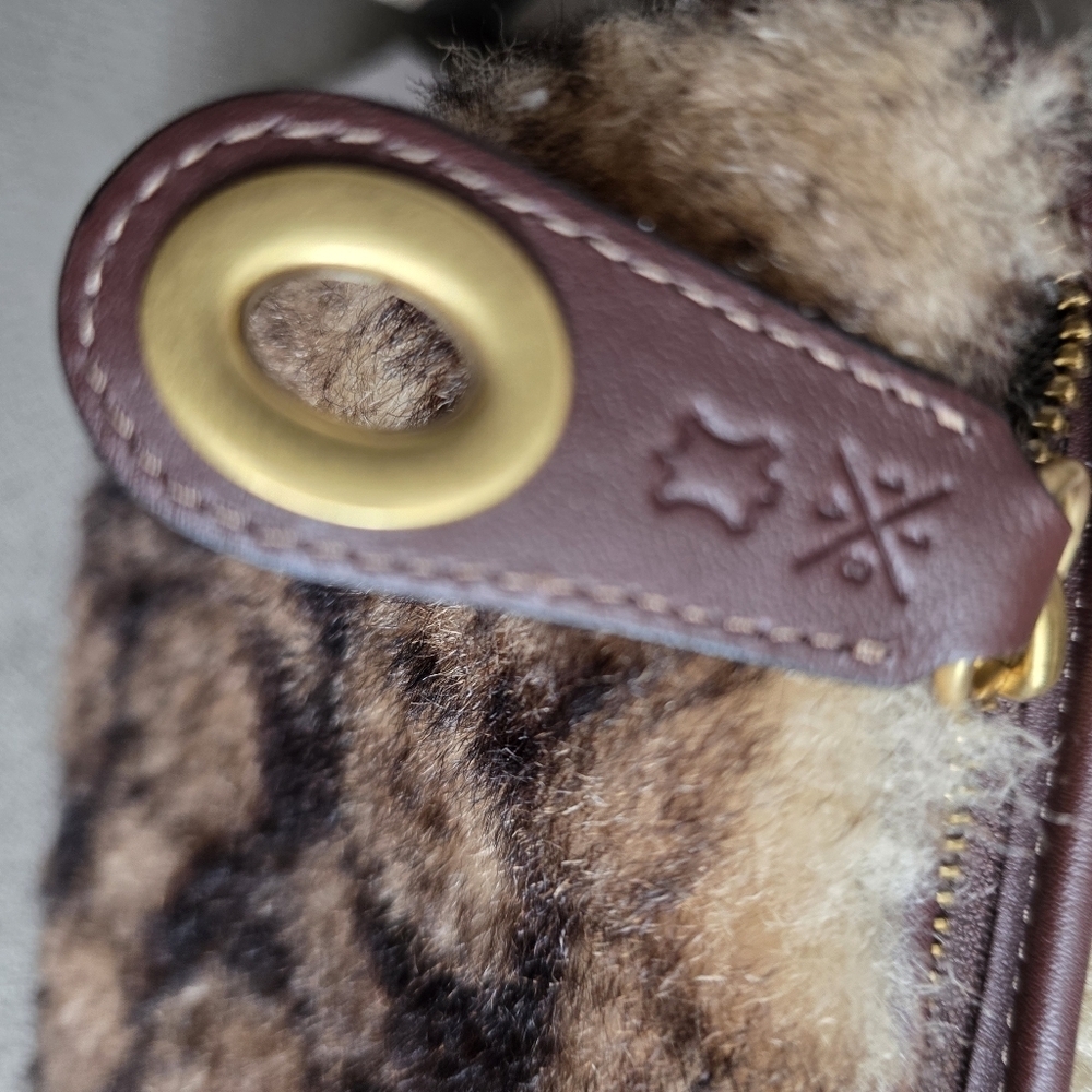 NWT Coach Shearling Swinger Chain Bag - Picture 7 of 7